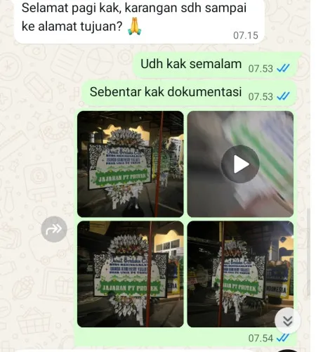 Pengiriman Papan Bunga Selamat Universitas Kristen Indonesia
