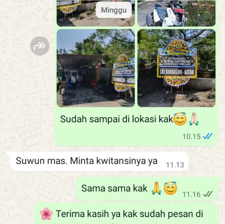 Pengiriman Papan Bunga Duka Universitas Kristen Indonesia